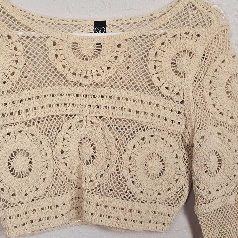 #Windsor #cream #tan #lightweight #knitted #swimcover #women